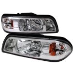 Ford Mustang 1987-1993 Clear Headlights One Piece