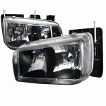 2000 GMC Yukon Denali Black Euro Headlights