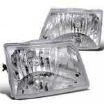 Ford Ranger 1998-2000 Clear Euro Headlights