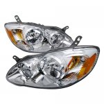 2008 Toyota Corolla Chrome Custom Headlights