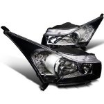 Chevy Cruze 2011-2013 Black Custom Headlights