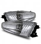 1998 Mitsubishi Lancer Coupe Chrome Euro Headlights