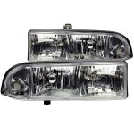 1999 Chevy Blazer Euro Headlights Chrome