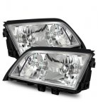 Mercedes Benz C Class Sedan 1994-2000 Euro Headlights Chrome