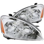 2002 Nissan Altima Chrome Headlights