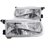 1997 Ford Explorer Crystal Headlights Chrome