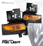 1998 Ford Mustang Amber OEM Style Fog Lights Kit