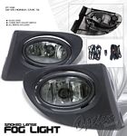 2004 Honda Civic Si Smoked OEM Style Fog Lights Kit