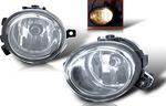 2004 BMW E46 3 Series Clear OEM Style Fog Lights