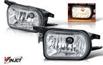 Mercedes Benz C Class 2001-2007 Clear OEM Style Fog Lights