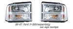 2007 Ford F250 Super Duty OEM Replacement Headlights