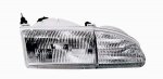 Mercury Cougar 1996-1997 Left Driver Side Replacement Headlight