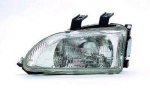 1992 Honda Civic Left Driver Side Replacement Headlight