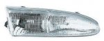 1996 Ford Contour Left Driver Side Replacement Headlight