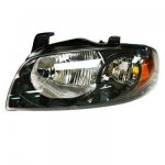 2004 Nissan Sentra Black Left Driver Side Replacement Headlight
