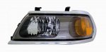 2001 Mitsubishi Montero Sport Chrome Left Driver Side Replacement Headlight