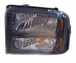 2007 Ford F550 Super Duty Left Driver Side Replacement Headlight