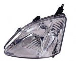 Honda Civic Hatchback 2002-2003 Left Driver Side Replacement Headlight