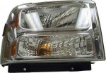 2007 Ford F550 Super Duty Right Passenger Side Replacement Headlight