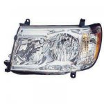 2007 Toyota Land Cruiser Left Driver Side Replacement Headlight