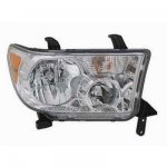 2010 Toyota Sequoia Right Passenger Side Replacement Headlight