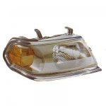 Mitsubishi Montero Sport 2000 Chrome Left Driver Side Replacement Headlight