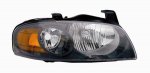 2004 Nissan Sentra Black Right Passenger Side Replacement Headlight