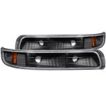 2001 Chevy Suburban Black Bumper Lights