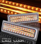 1995 Chevy Tahoe Clear LED Style Front Bumper Lights