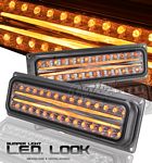 1998 Chevy Suburban Smoked LED Style Bumper Light