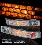 2003 Chevy S10 Clear LED Style Bumper Light