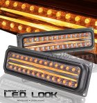 1998 GMC Sierra Smoked LED Style Bumper Light