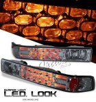 1999 Chevy S10 Smoked LED Style Bumper Light