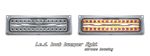 Chevy 2500 Pickup 1994-1998 Clear  LED Style Front Bumper Lights