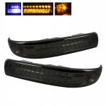 2000 Chevy Tahoe Smoked LED Bumper Lights