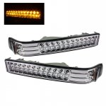 2001 Chevy S10 Clear LED Bumper Lights