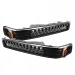 2000 Chevy S10 Black LED Bumper Lights