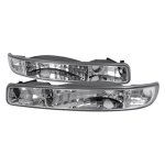 2004 GMC Sierra 2500HD Chrome Bumper Lights