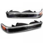 2002 Chevy S10 Black Bumper Lights