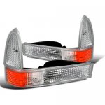 2000 Ford Excursion Clear Bumper Lights and Corner Lights