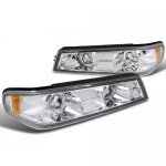 GMC Canyon 2004-2009 Chrome Bumper Lights