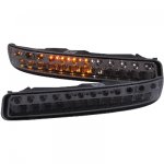 2000 GMC Sierra 2500 Smoked LED Bumper Lights