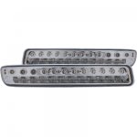 GMC Sierra 3500 2001-2007 Chrome LED Bumper Lights