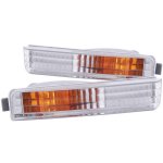 Honda Accord 1990-1991 Bumper Lights Chrome