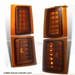 1993 Chevy Silverado Amber Smoked Corner Lights