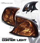 2000 BMW E46 Coupe 3 Series Smoked Corner Lights