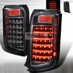 2009 Scion xB Black LED Tail Lights