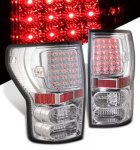 2009 Toyota Tundra Clear LED Tail Lights