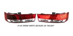 Hyundai Sonata 2006-2007 Red and Clear LED Tail Lights