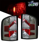 Chevy Silverado 3500HD 2007-2013 LED Tail Lights Depo Chrome